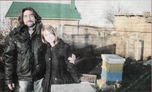 Асан Билялов с дочерью Эмилией.